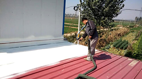 彩钢板防腐涂料(图2) 彩钢板防腐涂料喷涂案例